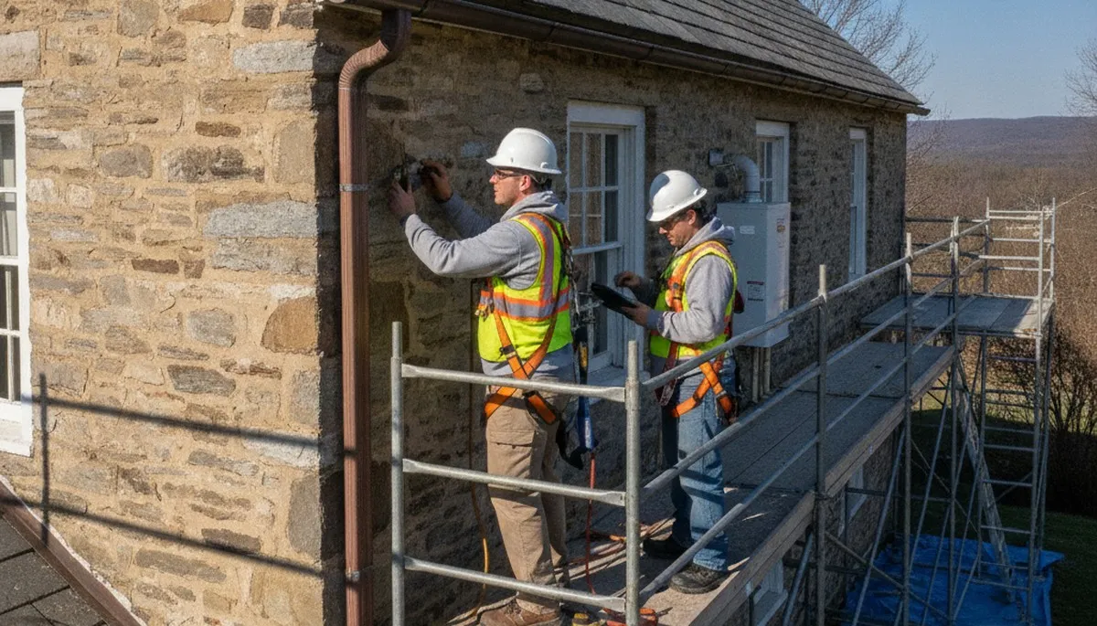 Plumbing repair service in Easton, PA for residential and commercial plumbing issues